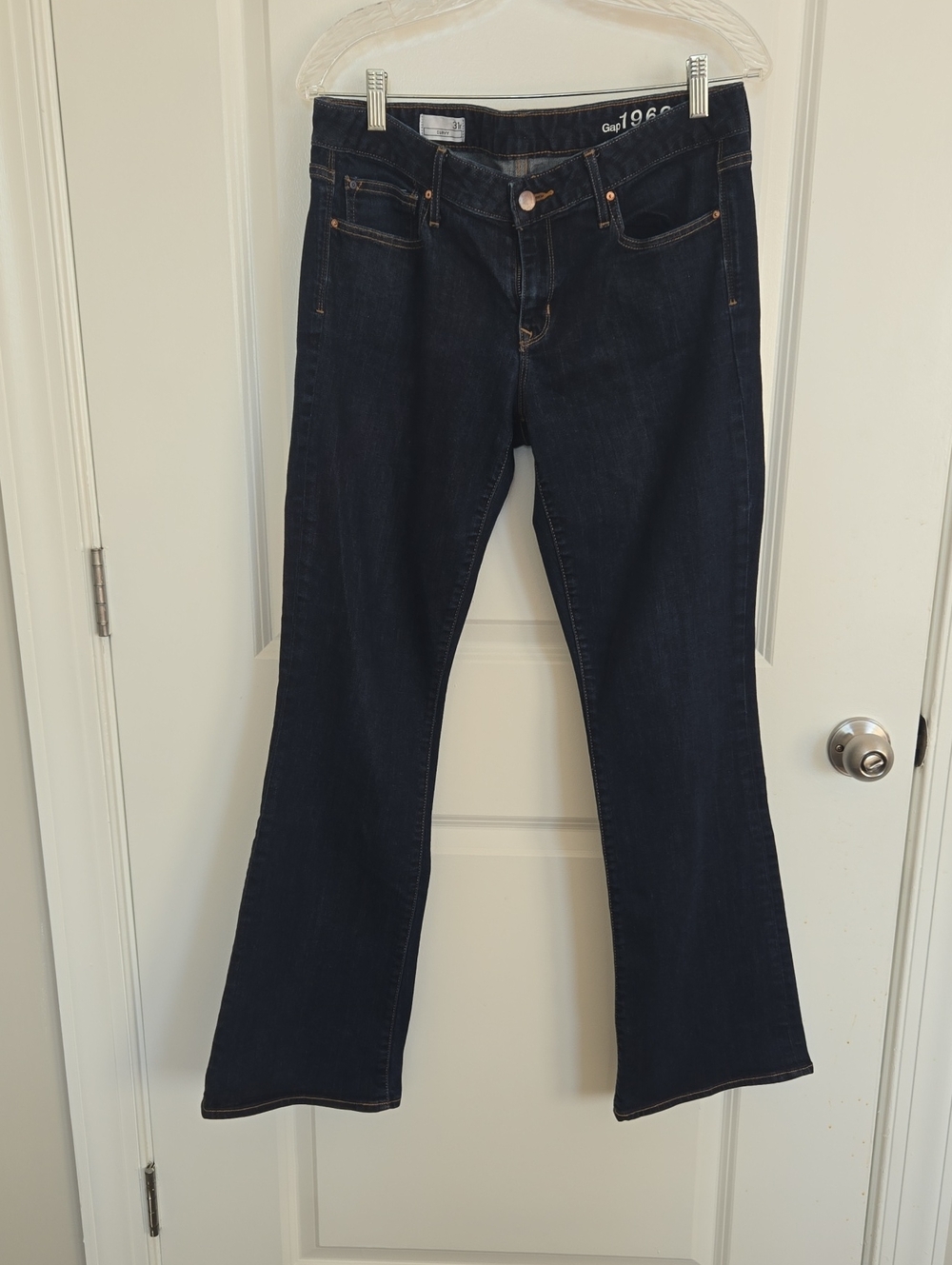 Gap 1969 Curvy Dark Wash Bootcut Jeans Women’s Size 31R